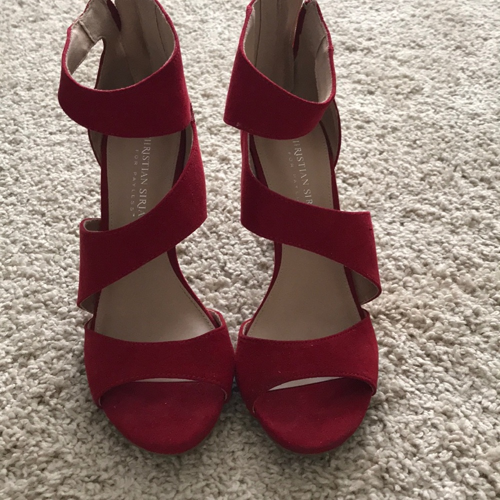 3 inch Red Heels